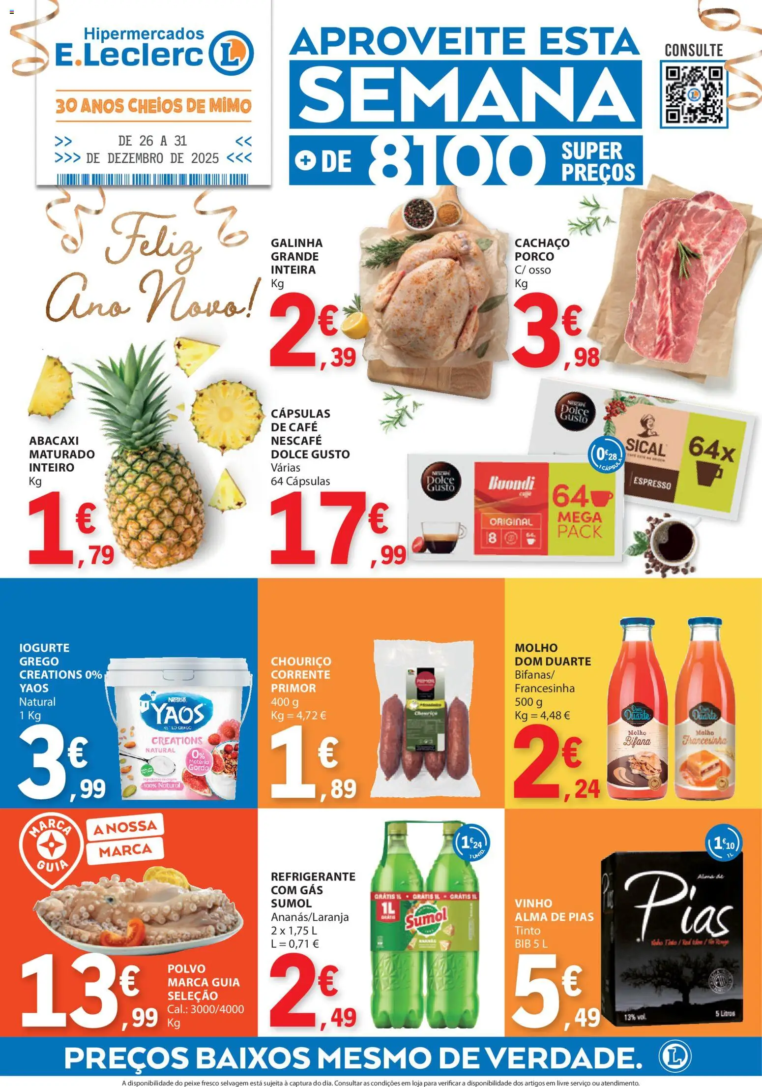 Pré-visualização do folheto da loja E.Leclerc válida a partir de 26/12/2025