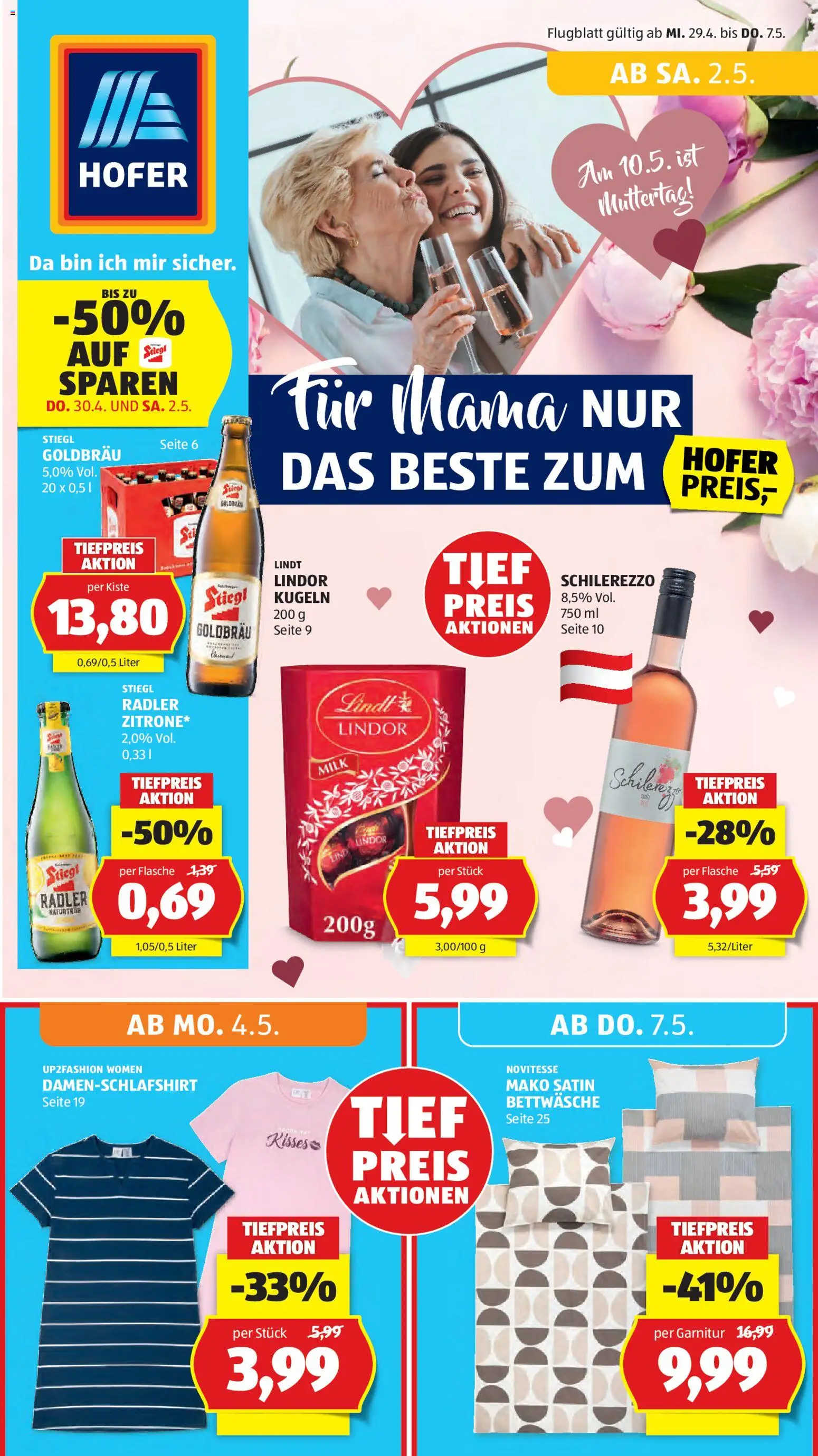 Vorschau der Angebote: Hofer Hofer Flugblatt gültig ab 29.04.2026