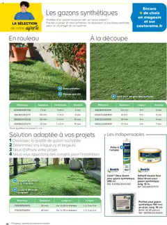 Prévisualisation de La collection jardin du magasin Castorama formulaire valide 26/02/2025 | Page: 36