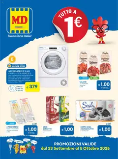 Anteprima dell'opuscolo Volantino Mantova dal negozio MD Discount valido da 23/09/2025