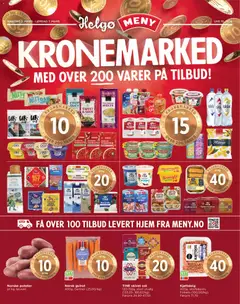 Forhåndsvis Meny Helgø kundeavis fra butikk Meny gyldig fra 02/03/2026