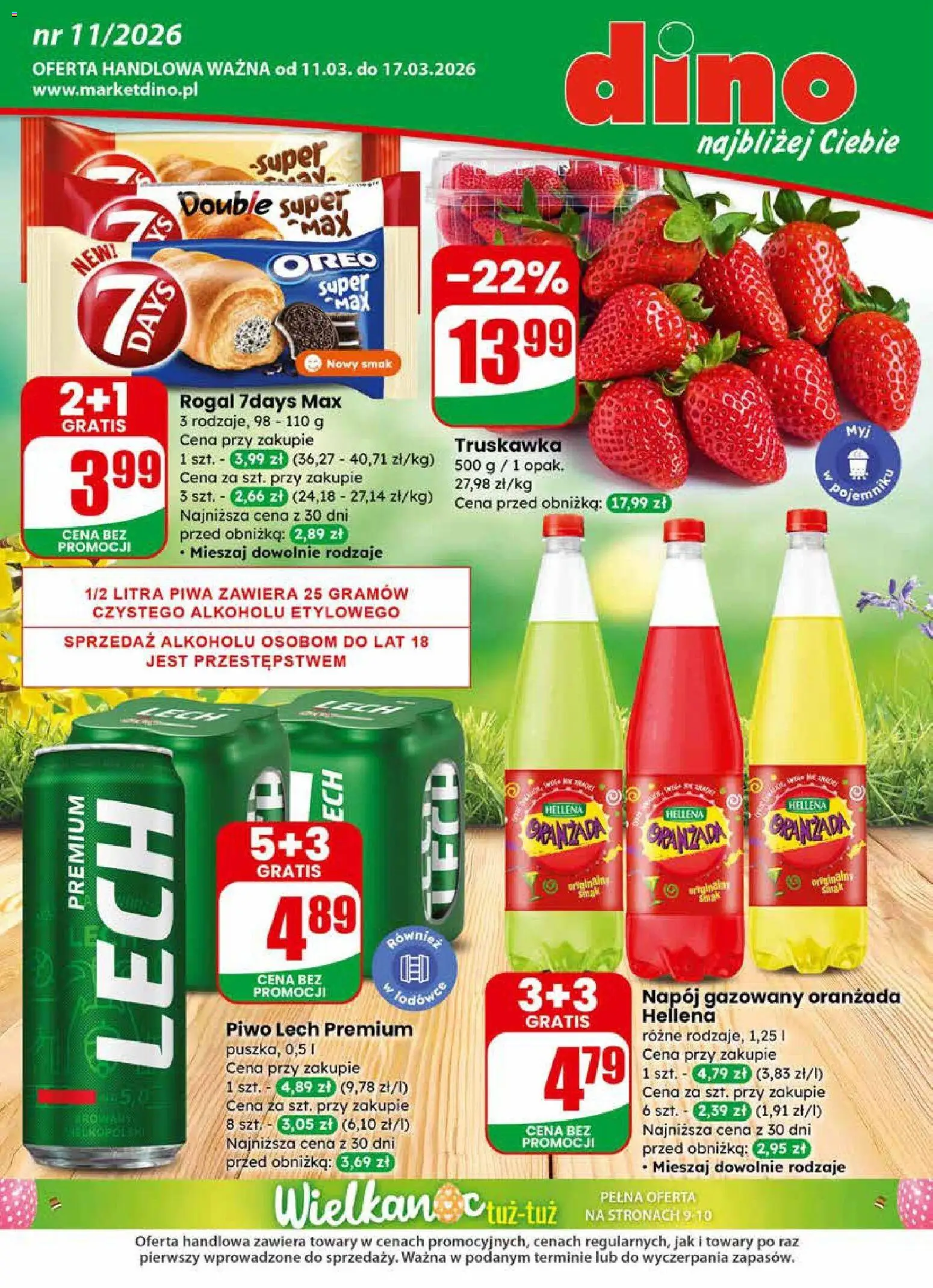 Pogląd gazetki "Dino gazetka" ze sklepu Dino ważnej od 11.03.2026