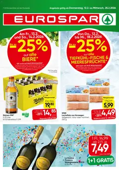 Vorschau der Angebote: Eurospar Vorarlberg gültig ab 12.02.2026