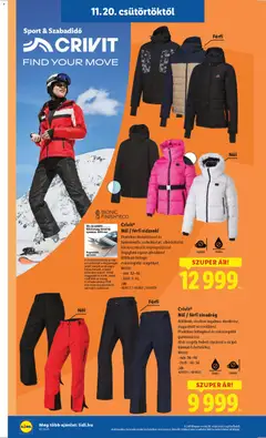 Lidl - Black Friday megtekintése, amely érvényes 2025.11.20.-től | Oldal: 32