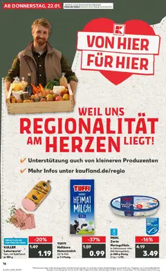 Vorschau von dem Prospekt des Geschäftes Kaufland, gültig ab dem 22.01.2026