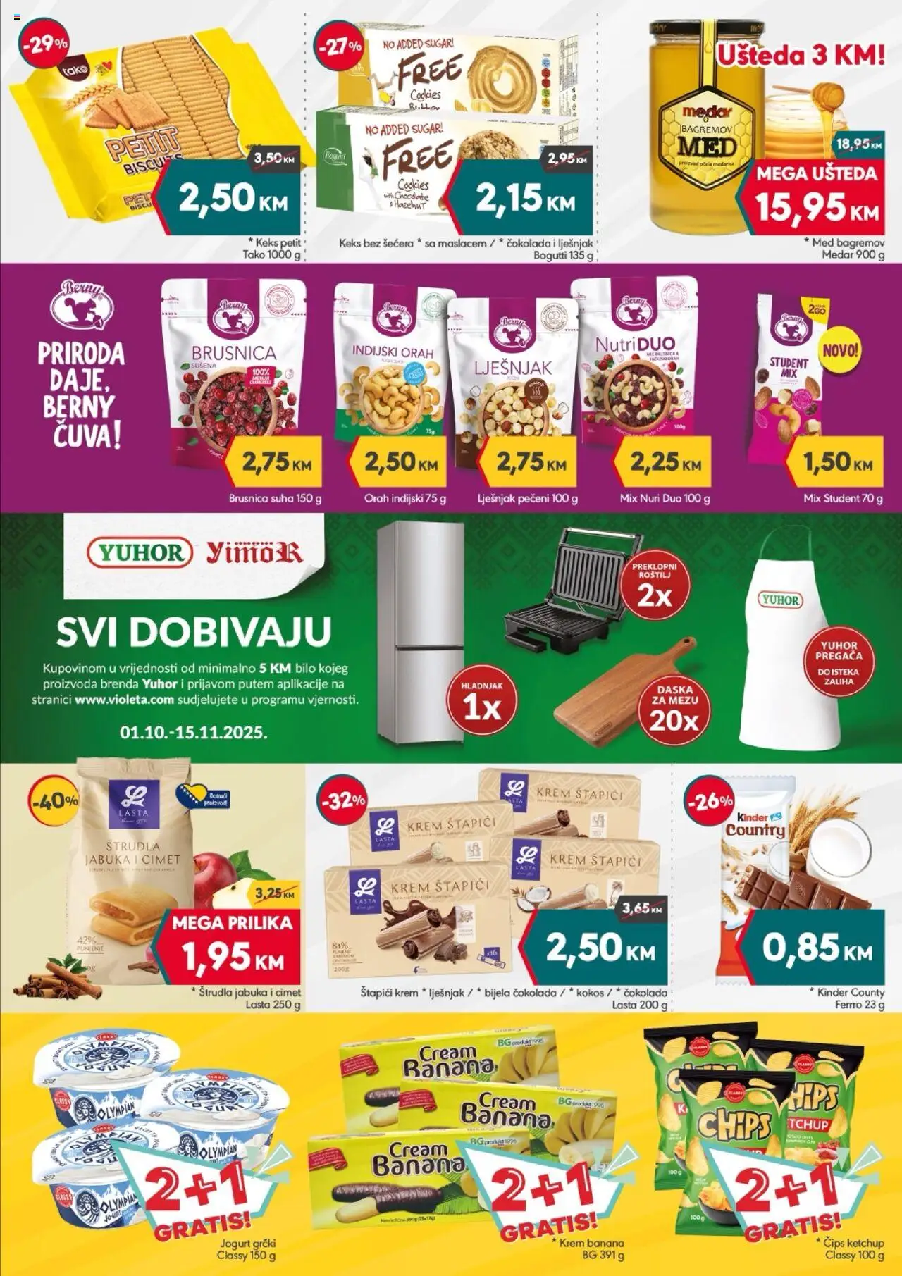 Pregled letka Katalog trgovine Mega Diskont vrijedi od 2025.10.20