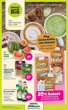 Vorschau von dem Prospekt des Geschäftes Denns BioMarkt, gültig ab dem 30.07.2025