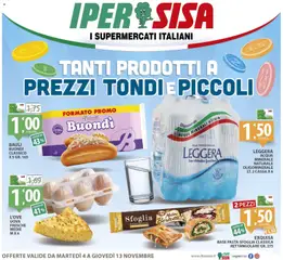 Anteprima dell'opuscolo Volantino Iper Crotone dal negozio SISA valido da 04/11/2025