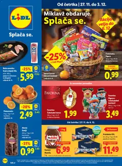 Predogled kataloga iz trgovine Lidl veljaven od 27.11.2025