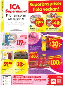 Förhandsgranska reklamblad Stockholm från butik ICA Supermarket gäller från 26/01/2026