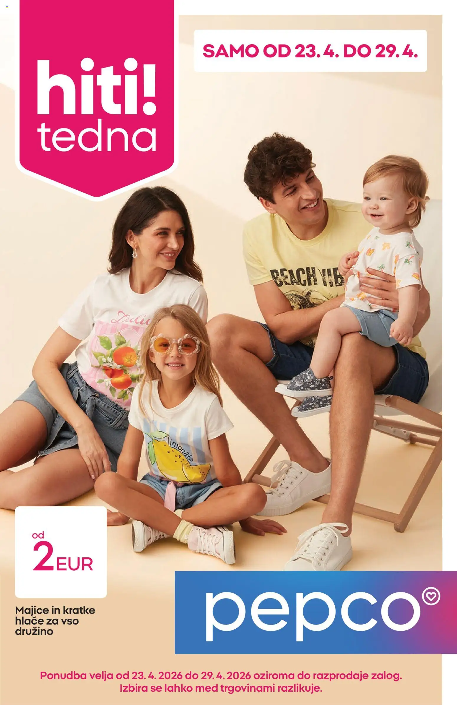 Predogled kataloga iz trgovine Pepco veljaven od 23.04.2026