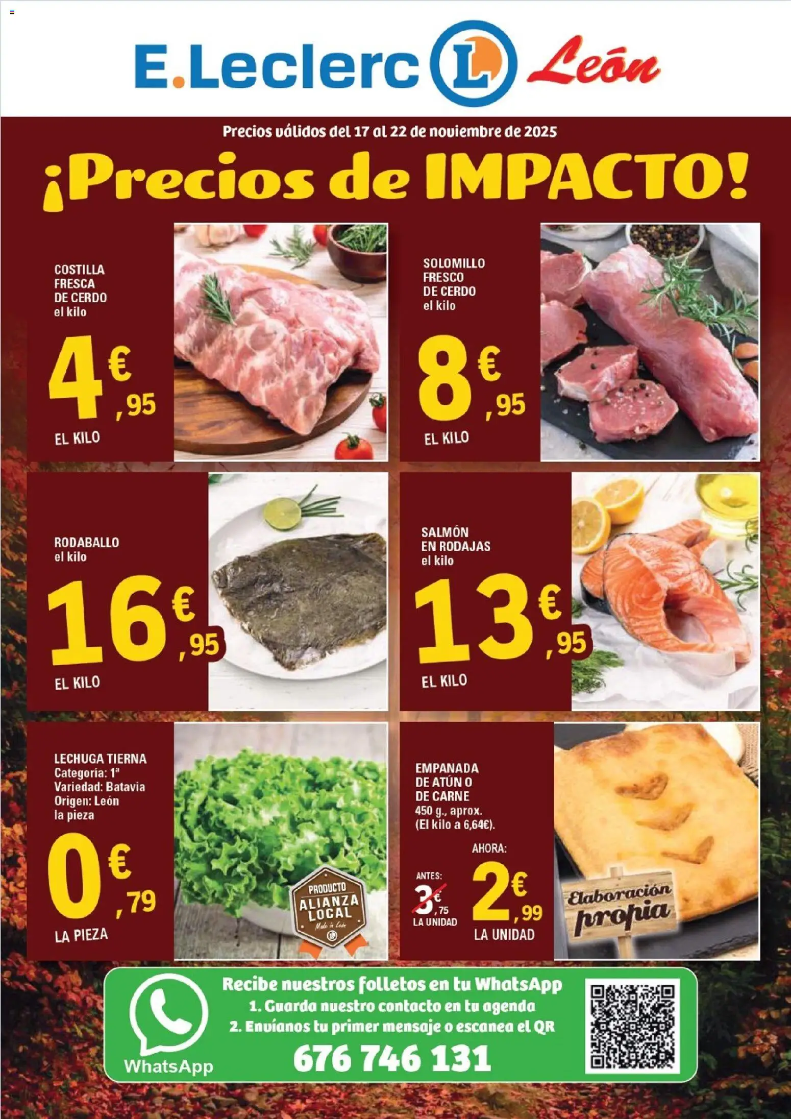 Vista previa del folleto de la tienda E.Leclerc válido desde el 17/11/2025 