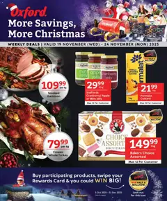Preview of Oxford Freshmarket flyer valid from 19/11/2025
