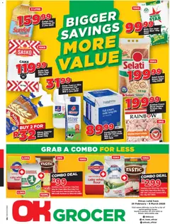 Preview of OK Foods flyer valid from 25/02/2026