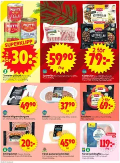 Förhandsgranska reklamblad Aktuella reklamblad ICA Supermarket från butik ICA Supermarket gäller från 01/12/2025 | Sida: 4