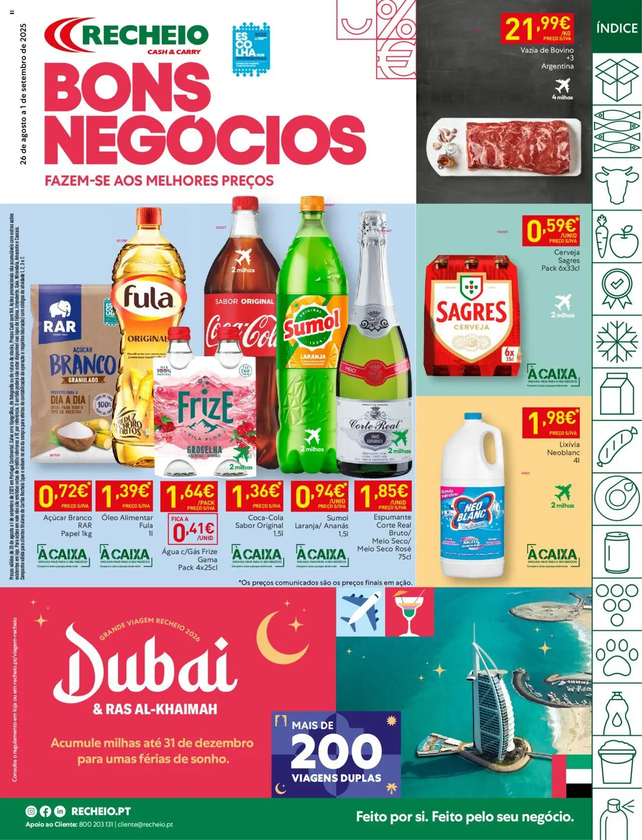 Recheio Folheto de 26/08/2025 - catálogo esta semana - página 1