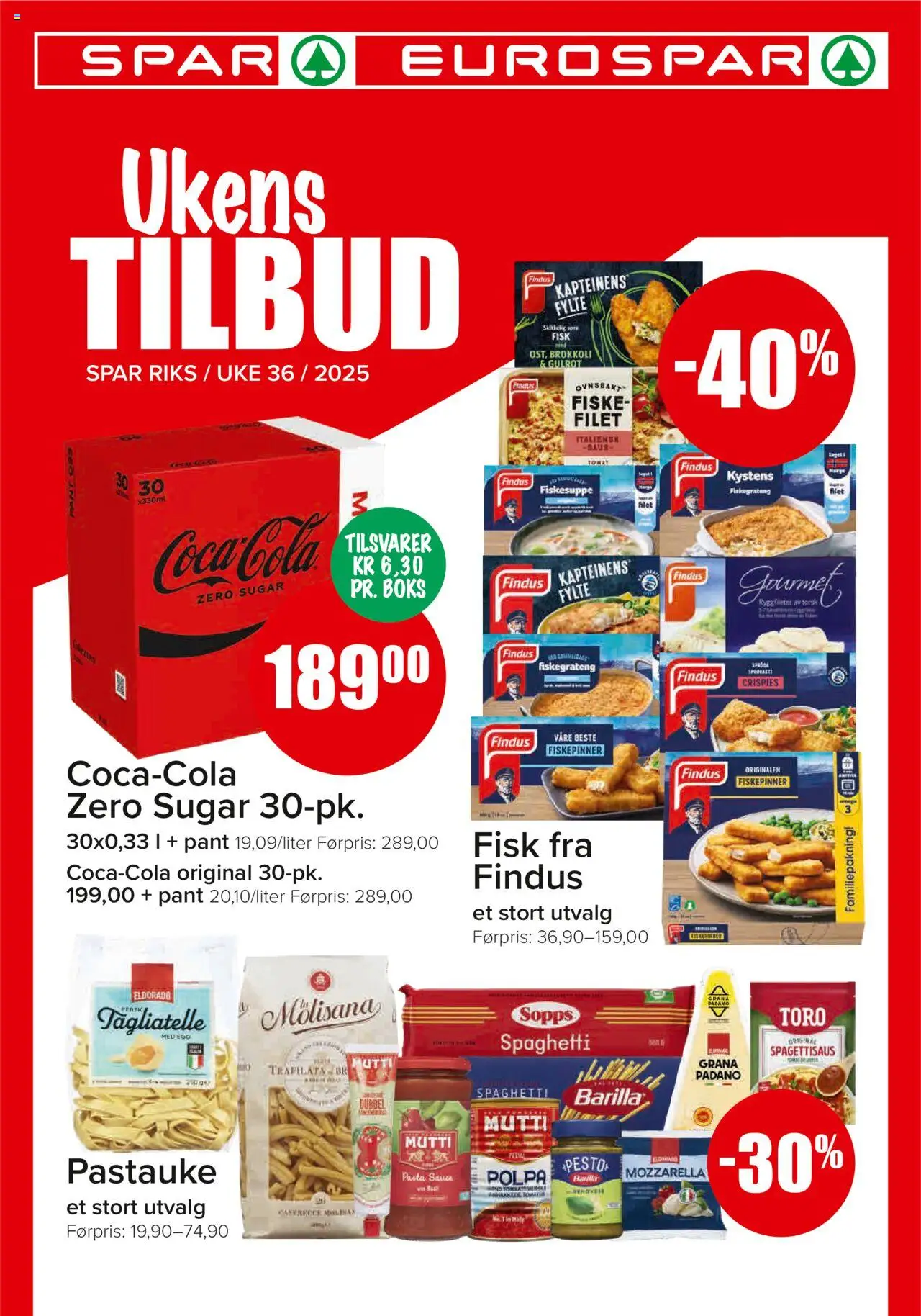 Kundeavis Spar gyldig fra 01/09/2025 - Sidenummer 1