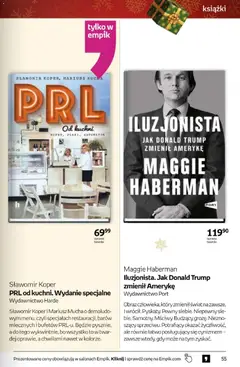 Pogląd gazetki "Black Friday" ze sklepu Empik ważnej od 26.11.2025 | Strona: 55