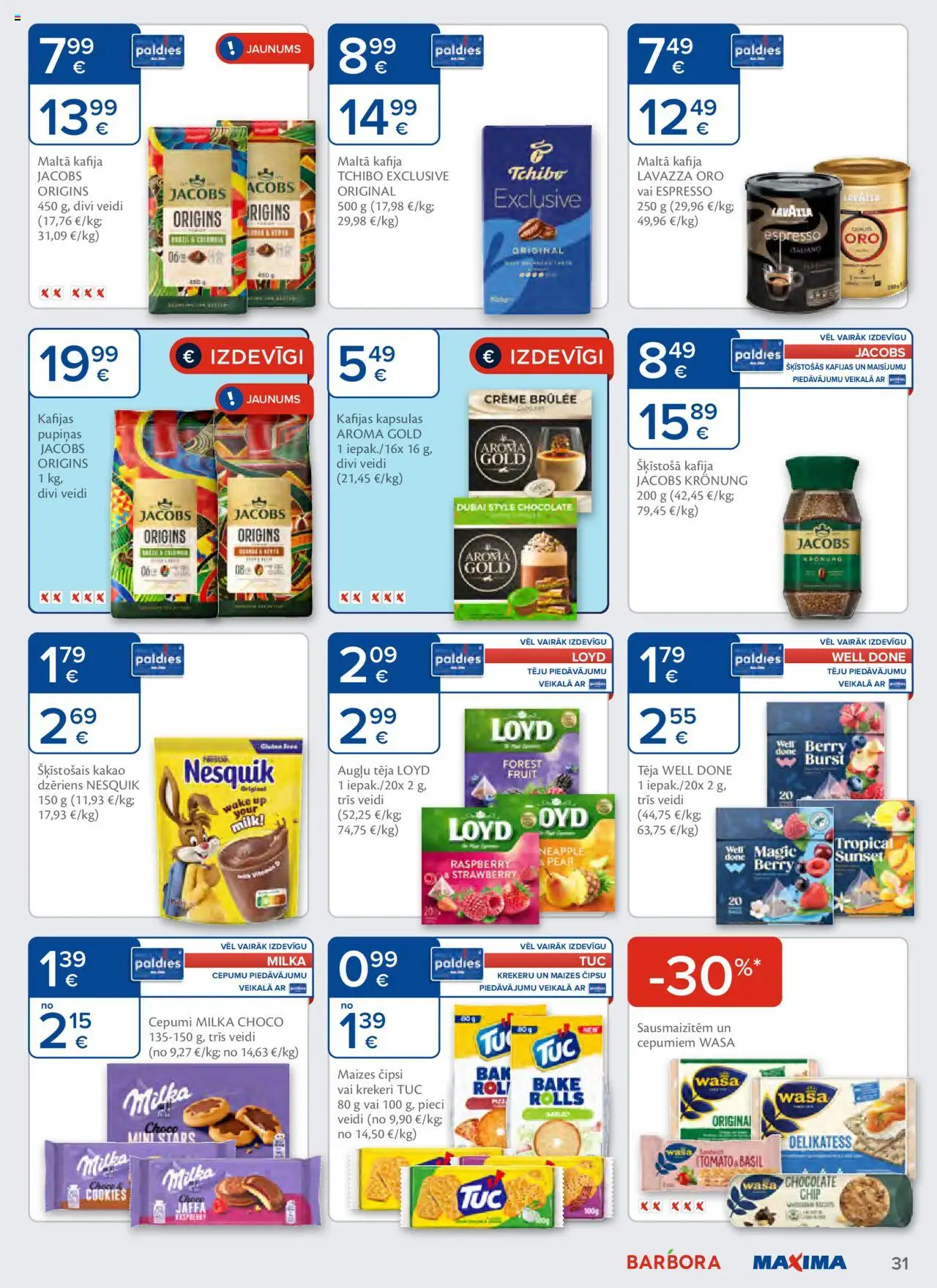 Skatīt Maxima akciju bukletu, derīgs no 2025.09.23