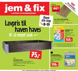 Eksempel på tilbudsavis Jem & fix - Tilbudsavis uge 15 fra butik Jem & fix gyldig fra 05/04/2026