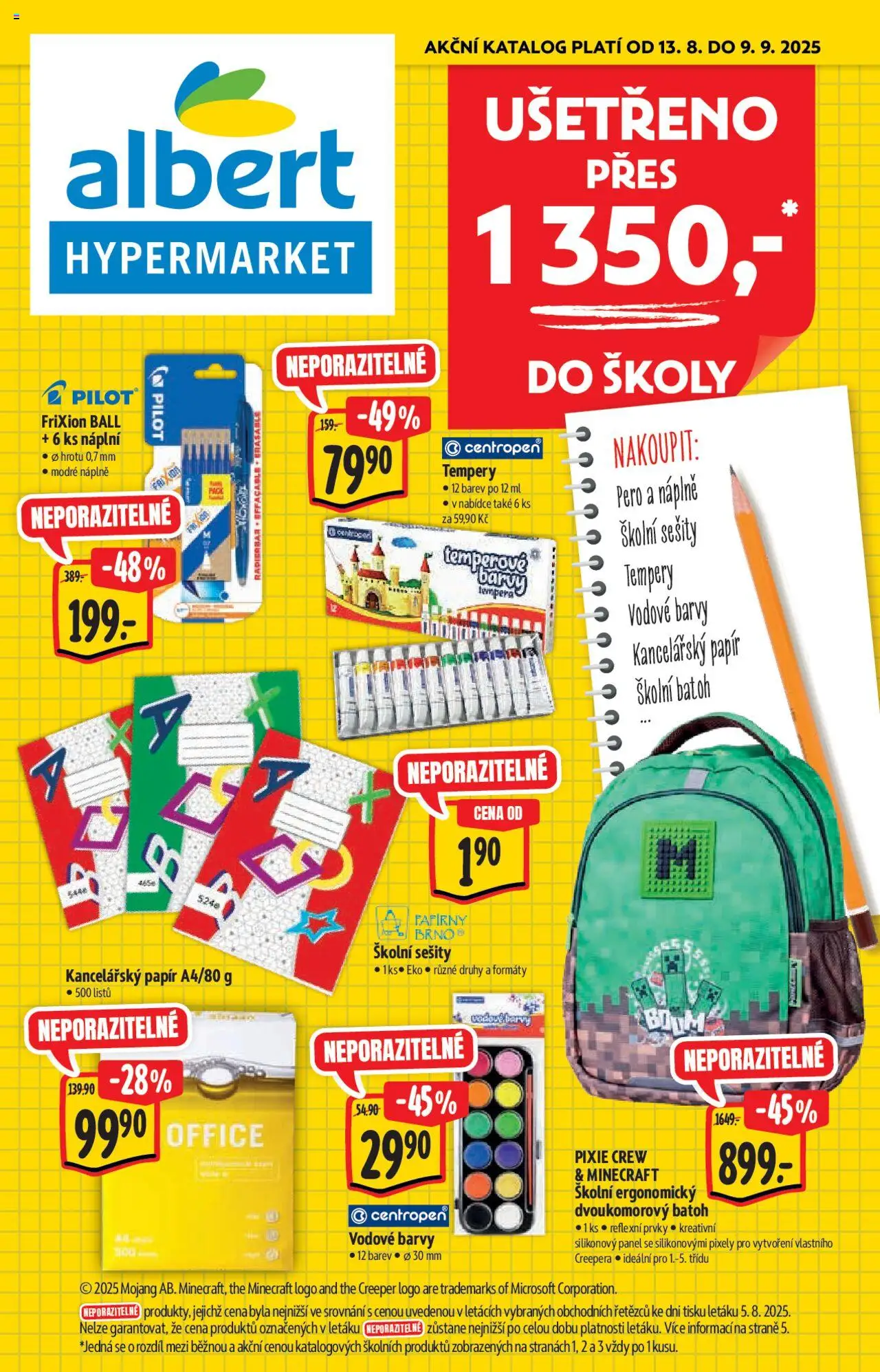  ALBERT leták od 13.08.2025 - Akční leták "Katalog - Hypermarket"