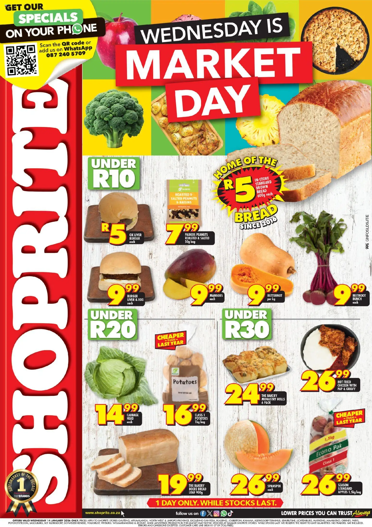 Preview of Shoprite flyer valid from 14/01/2026