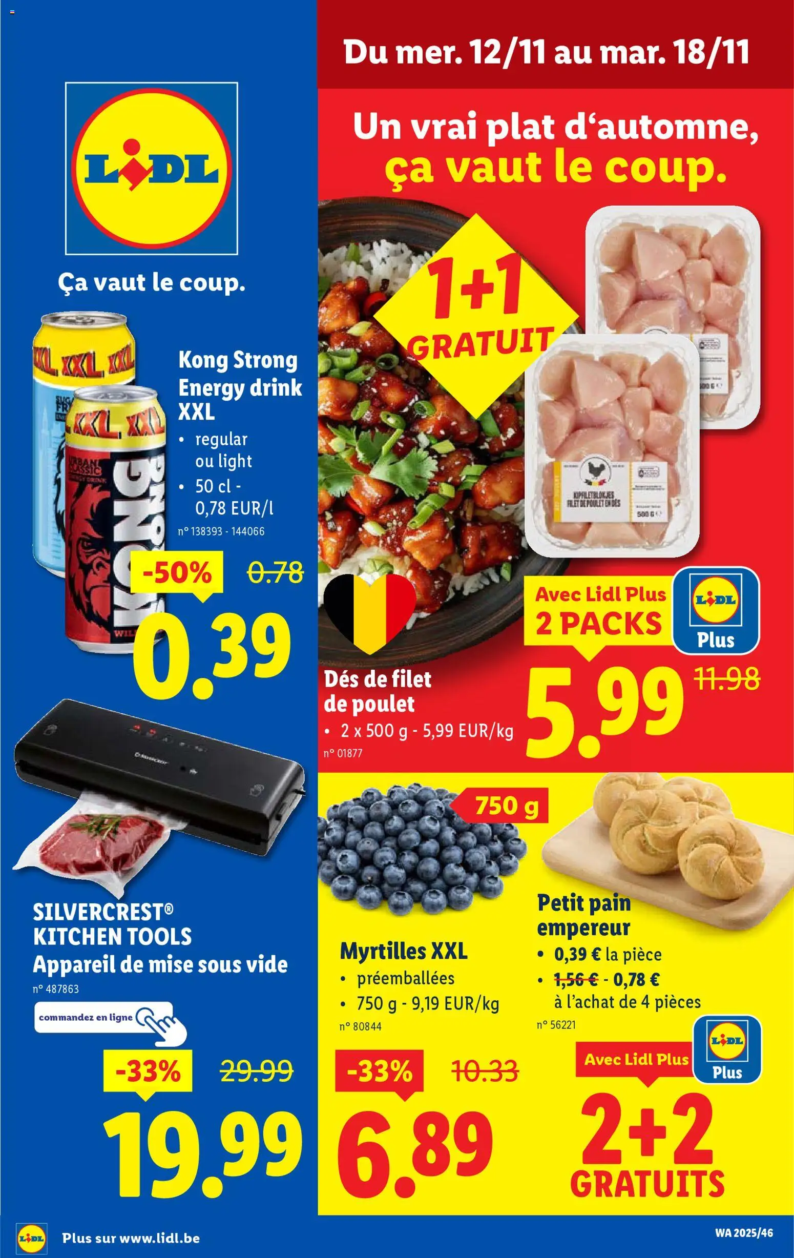 Voorbeeld van Folder week 46 van winkel Lidl geldig vanaf 12/11/2025