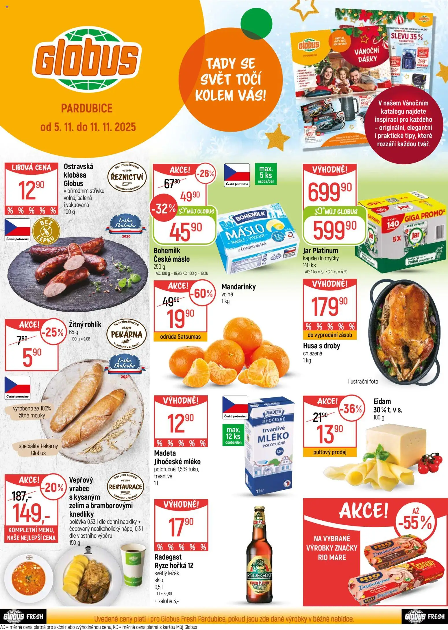 Náhled nabídky: Globus Pardubice platný od 05.11.2025