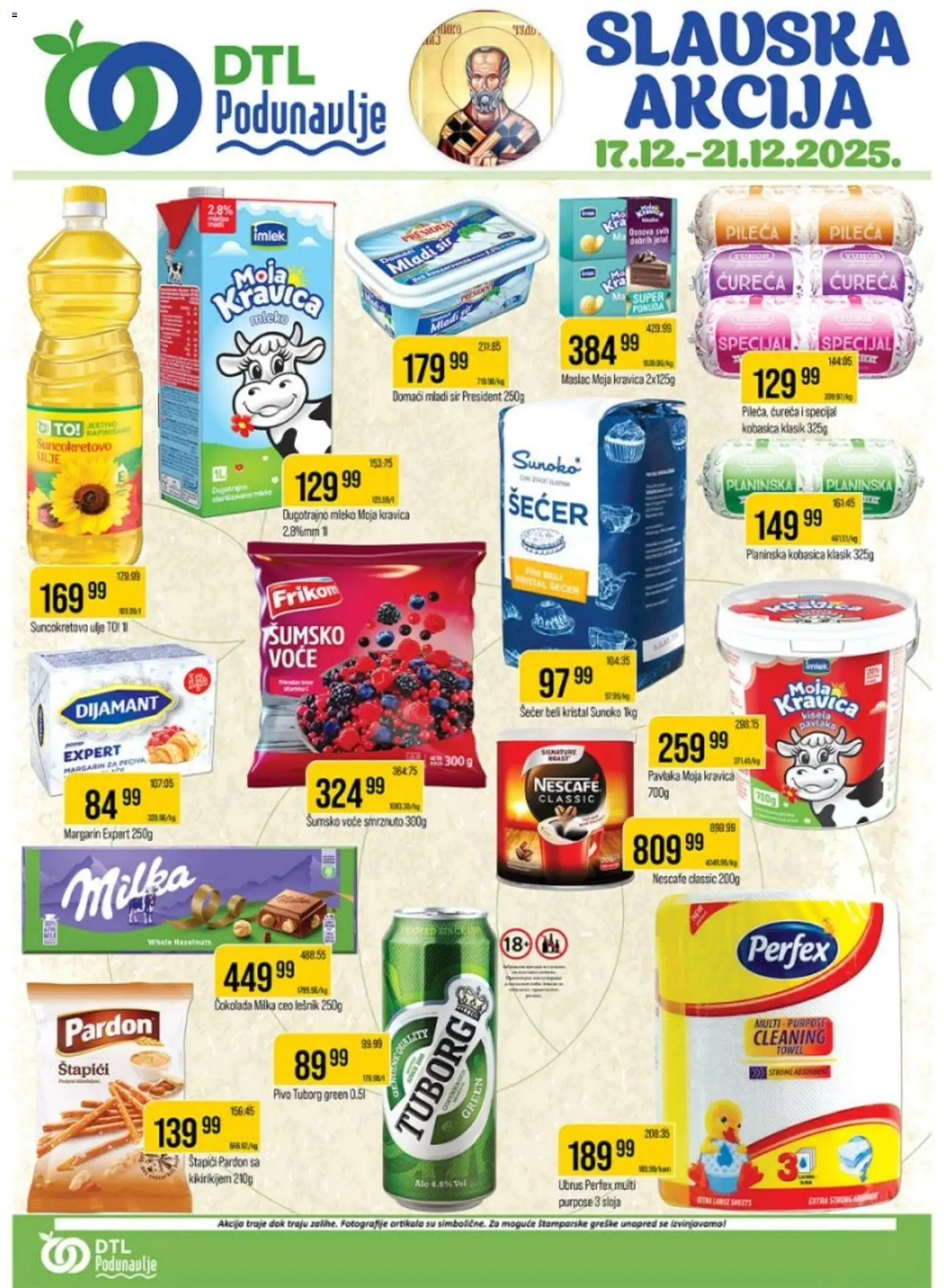 Pregled Podunavlje kataloga - važi od 17.12.2025