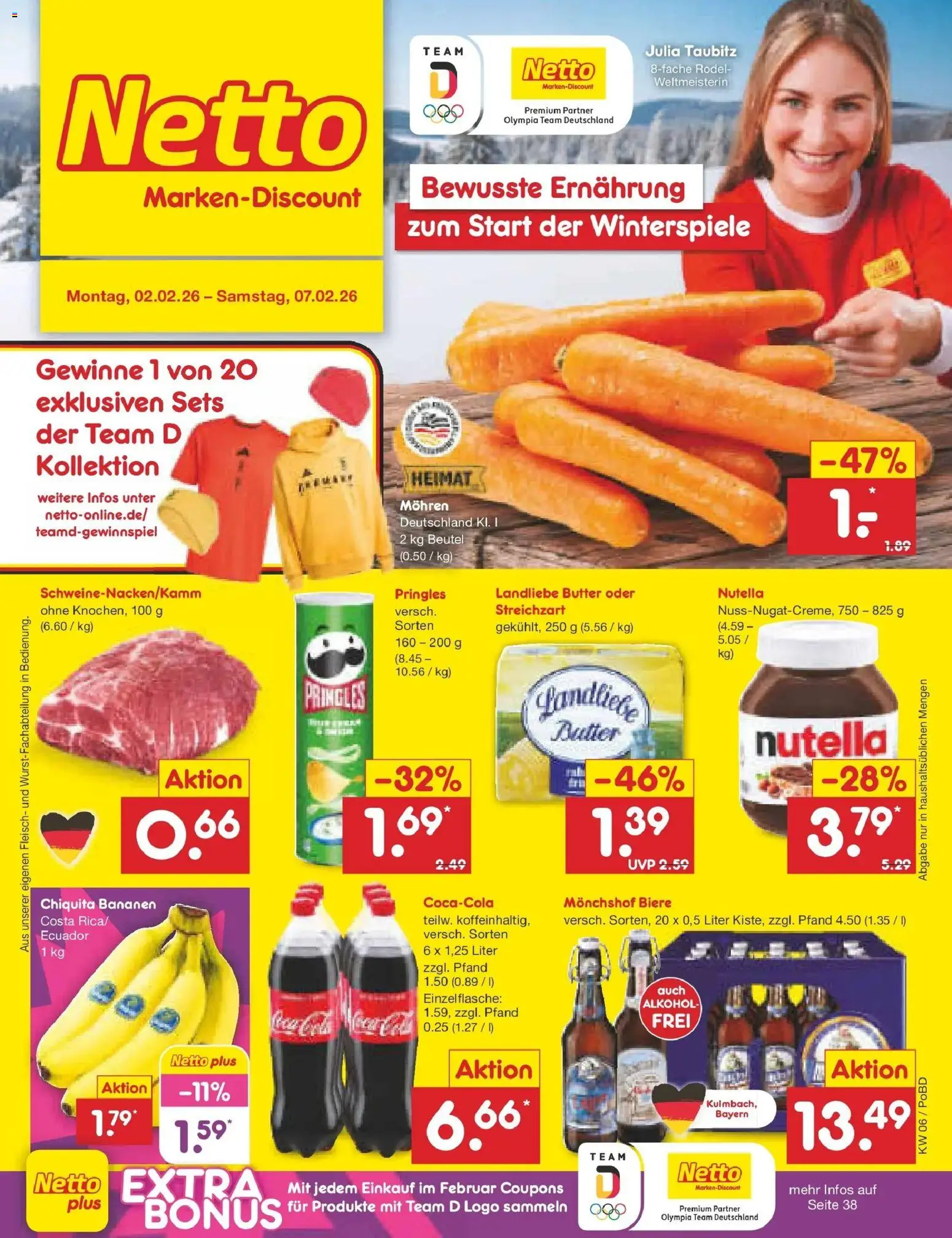 Vorschau von dem Prospekt des Geschäftes Netto Marken-Discount, gültig ab dem 01.02.2026