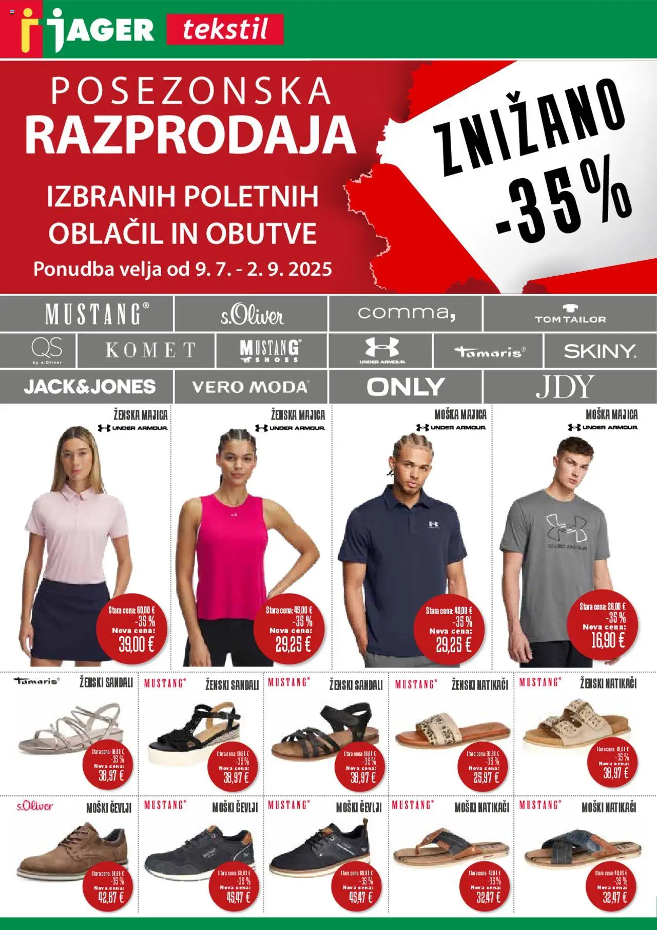 Jager Katalog tekstil od 30.07.2025 - aktualna ponudba - stran 1