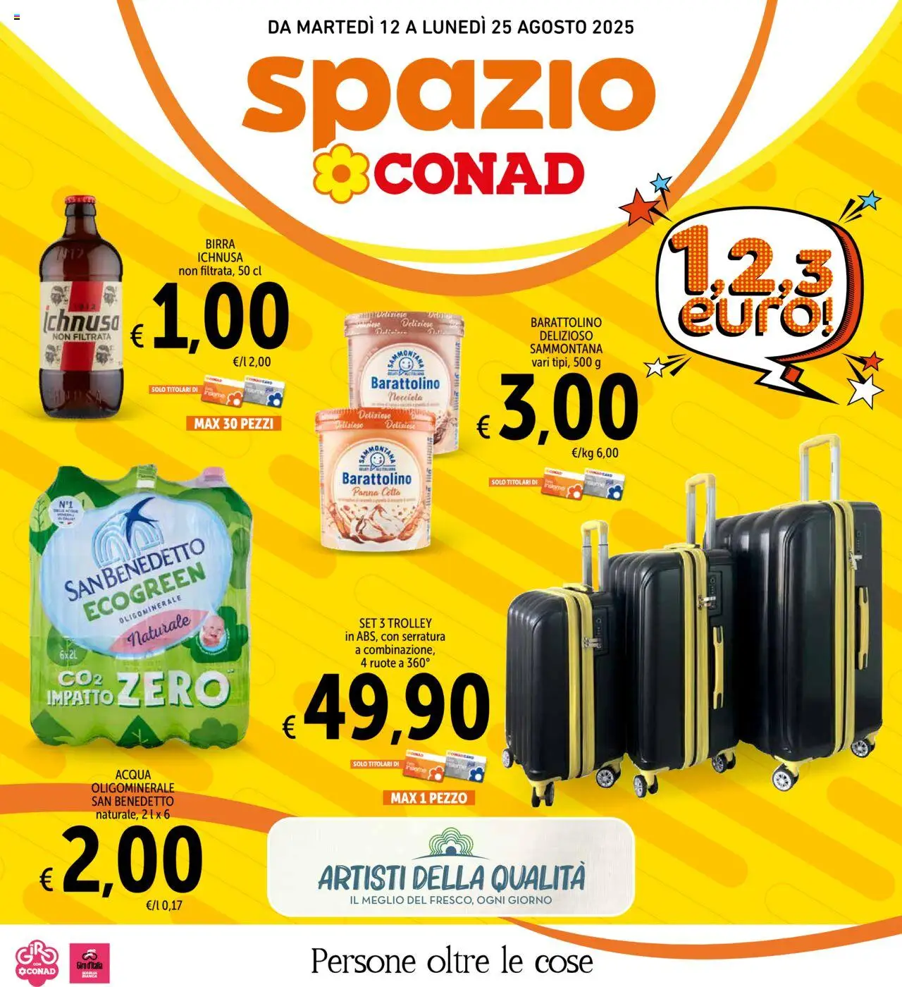 Volantino Spazio Conad valido da 12/08/2025 numero di pagina 1