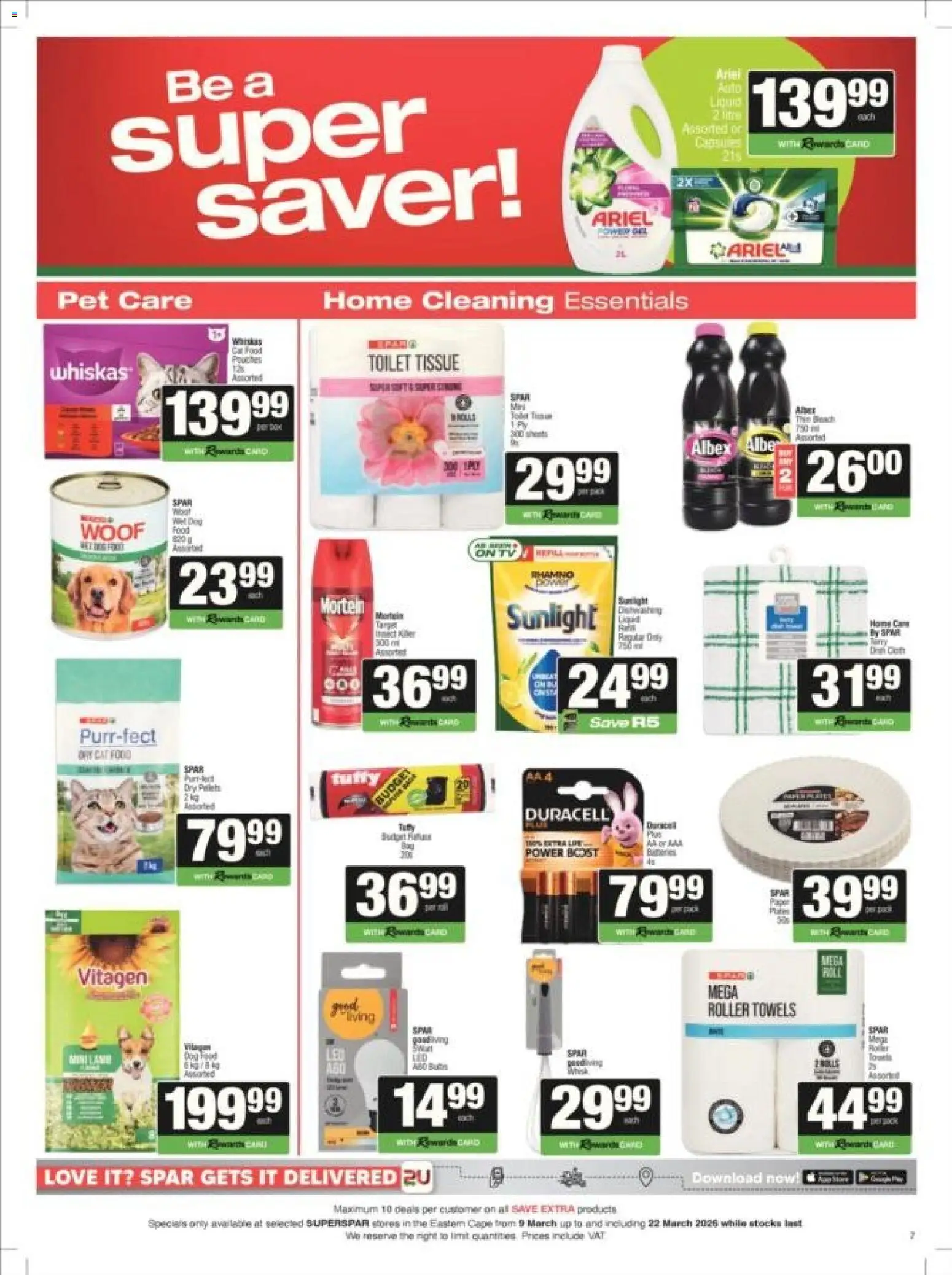 Preview of Superspar flyer valid from 09/03/2026
