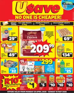 Preview of Usave flyer valid from 20/04/2026