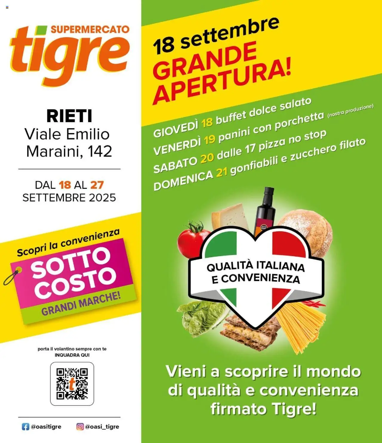 Volantino Tigre valido da 18/09/2025 numero di pagina 1