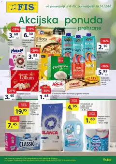 Pregled letka FIS akcijska ponuda trgovine FIS vrijedi od 16.03.2026