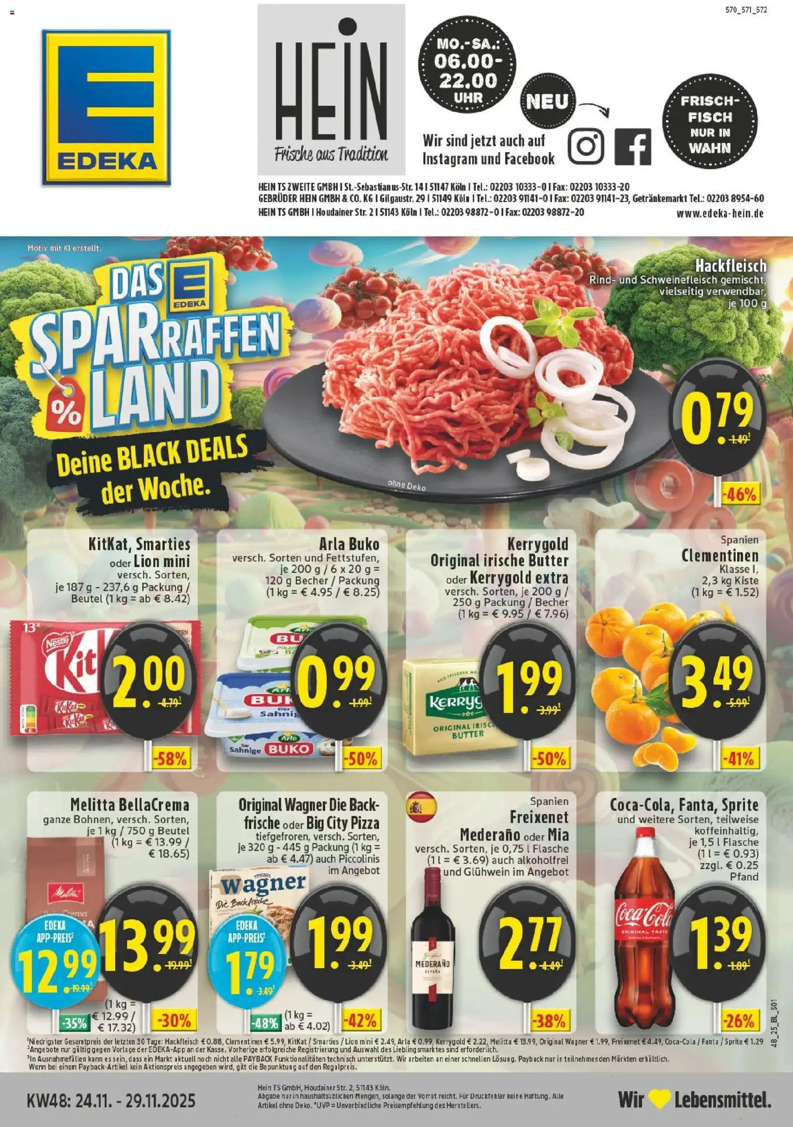 Vorschau von dem Prospekt des Geschäftes Edeka, gültig ab dem 23.11.2025