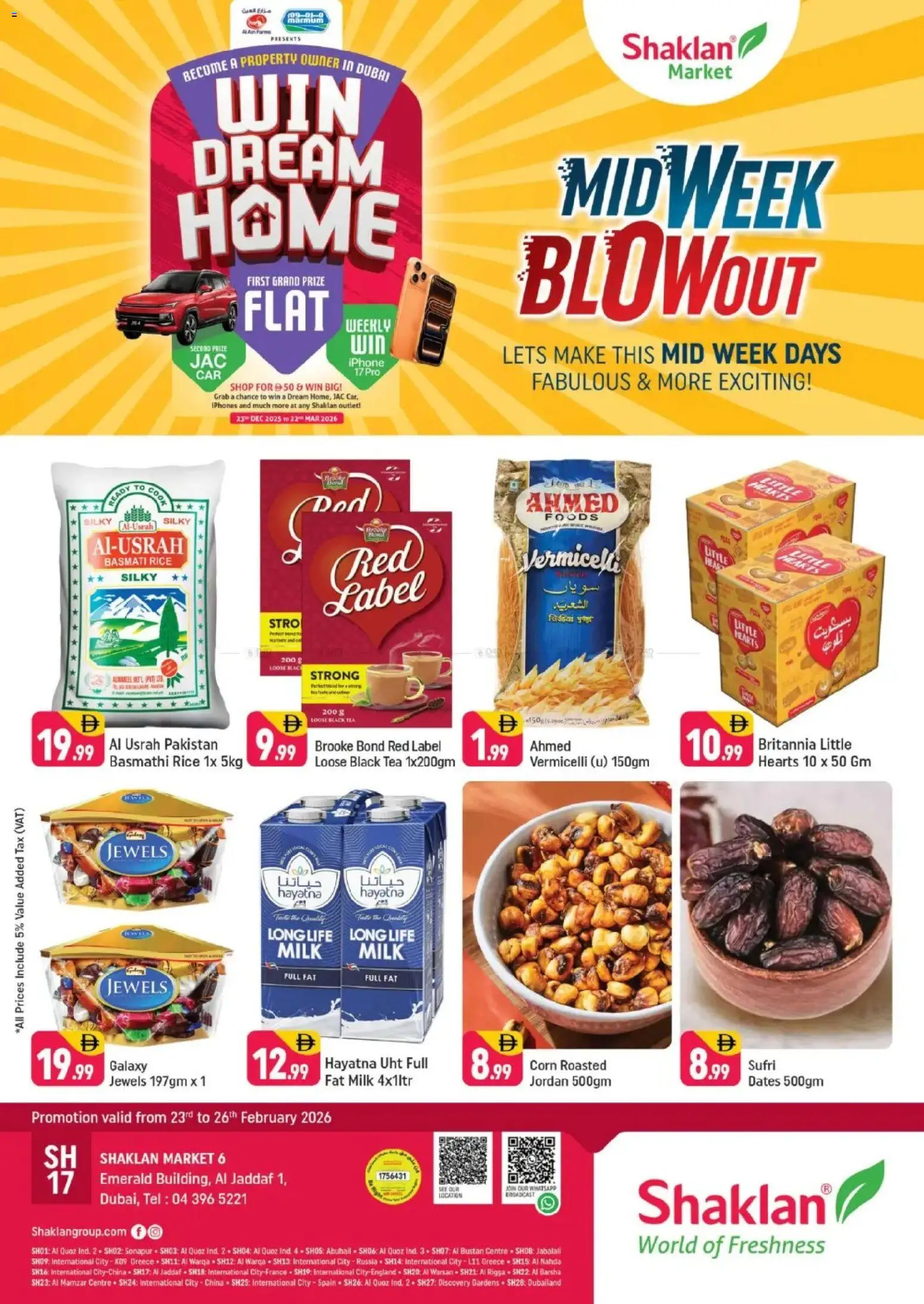 Preview of the catalogue Midweek Blow Out - Al Jaddaf 1, Dubai of store Shaklan valid from 23 Feb, 2026