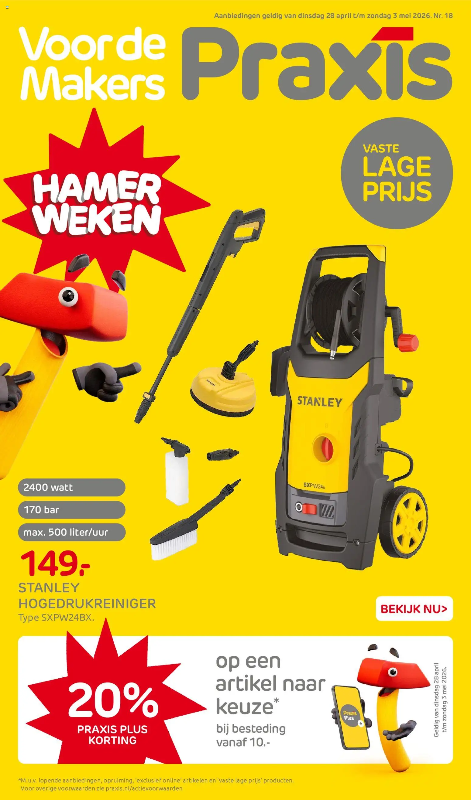 Voorbeeld van Praxis folder van winkel Praxis geldig vanaf 28-04-2026