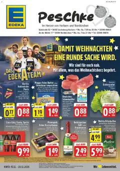 Vorschau von dem Prospekt des Geschäftes Edeka, gültig ab dem 15.12.2025
