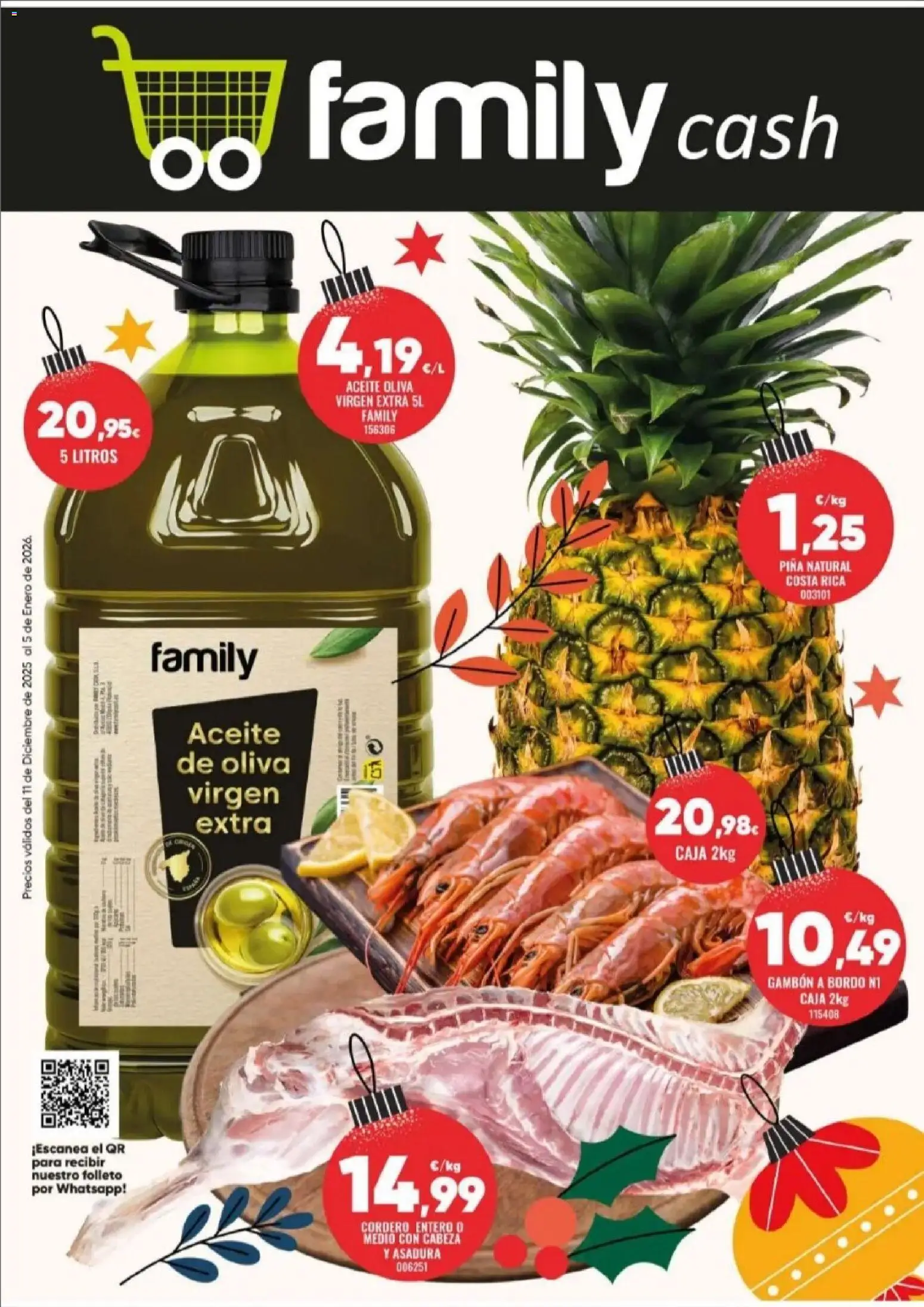 Vista previa del folleto de la tienda Family Cash válido desde el 11/12/2025 