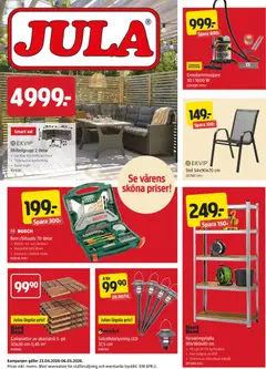 Förhandsgranska reklamblad Jula erbjudanden från butik Jula gäller från 23/04/2026