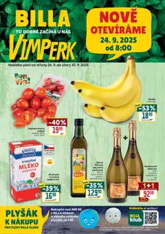 Náhled nabídky: Billa Leták - Speciál: Vimperk platný od 24.09.2025