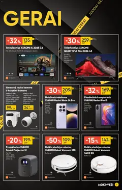 MOKI VEŽI parduotuvės leidinio Black Friday galiojančio nuo 2025.11.13 peržiūra | puslapis: 3