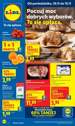 Pogląd gazetki "Gazetka" ze sklepu Lidl ważnej od 10.11.2025