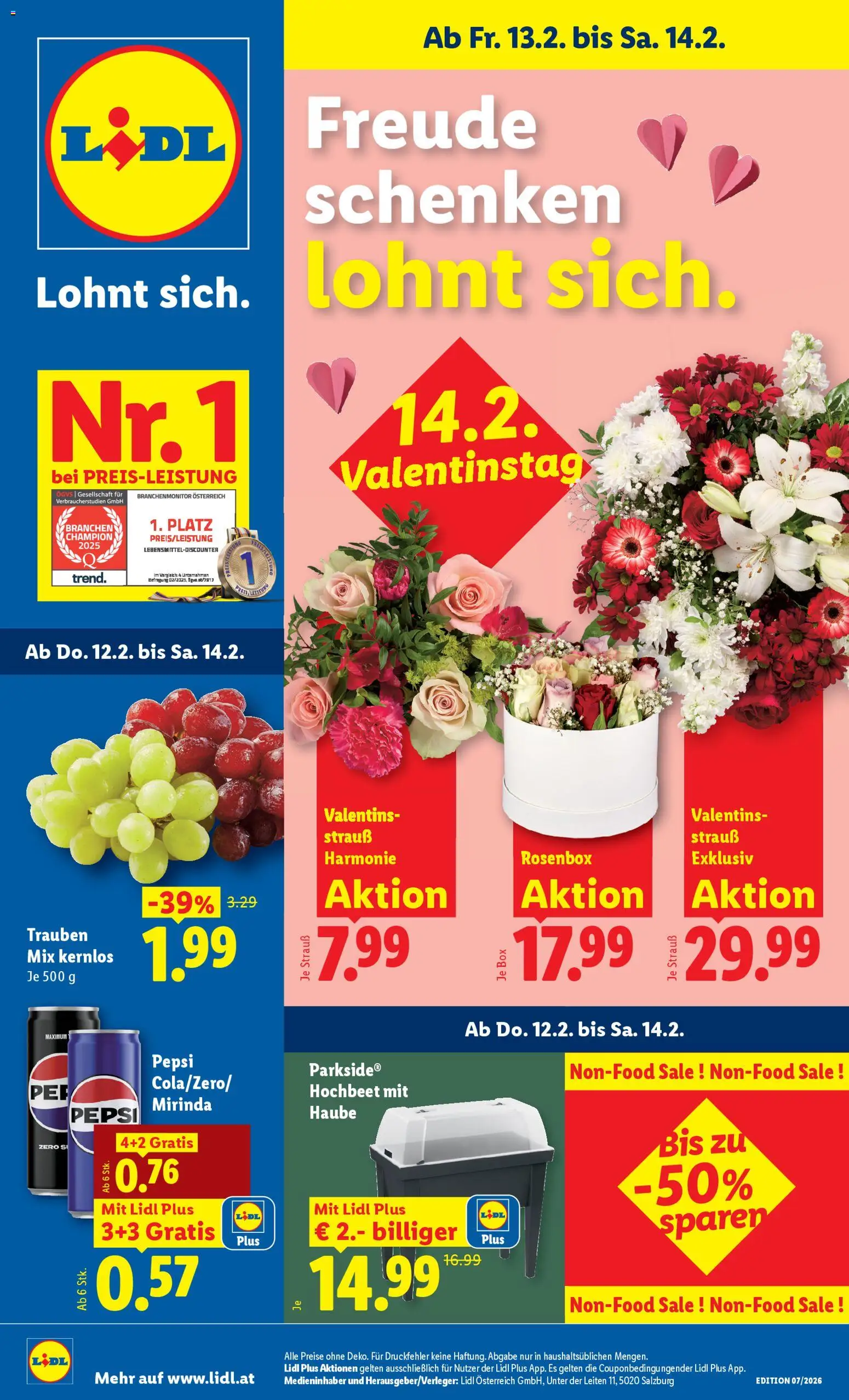 Vorschau der Angebote: Lidl Eisenstadt, Ebenfurth, Mattersburg gültig ab 13.02.2026