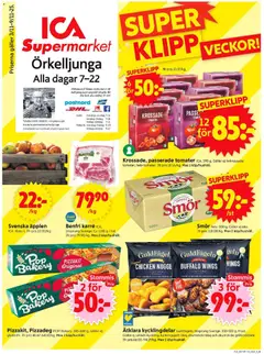 Förhandsgranska reklamblad Örkelljunga från butik ICA Supermarket gäller från 03/11/2025