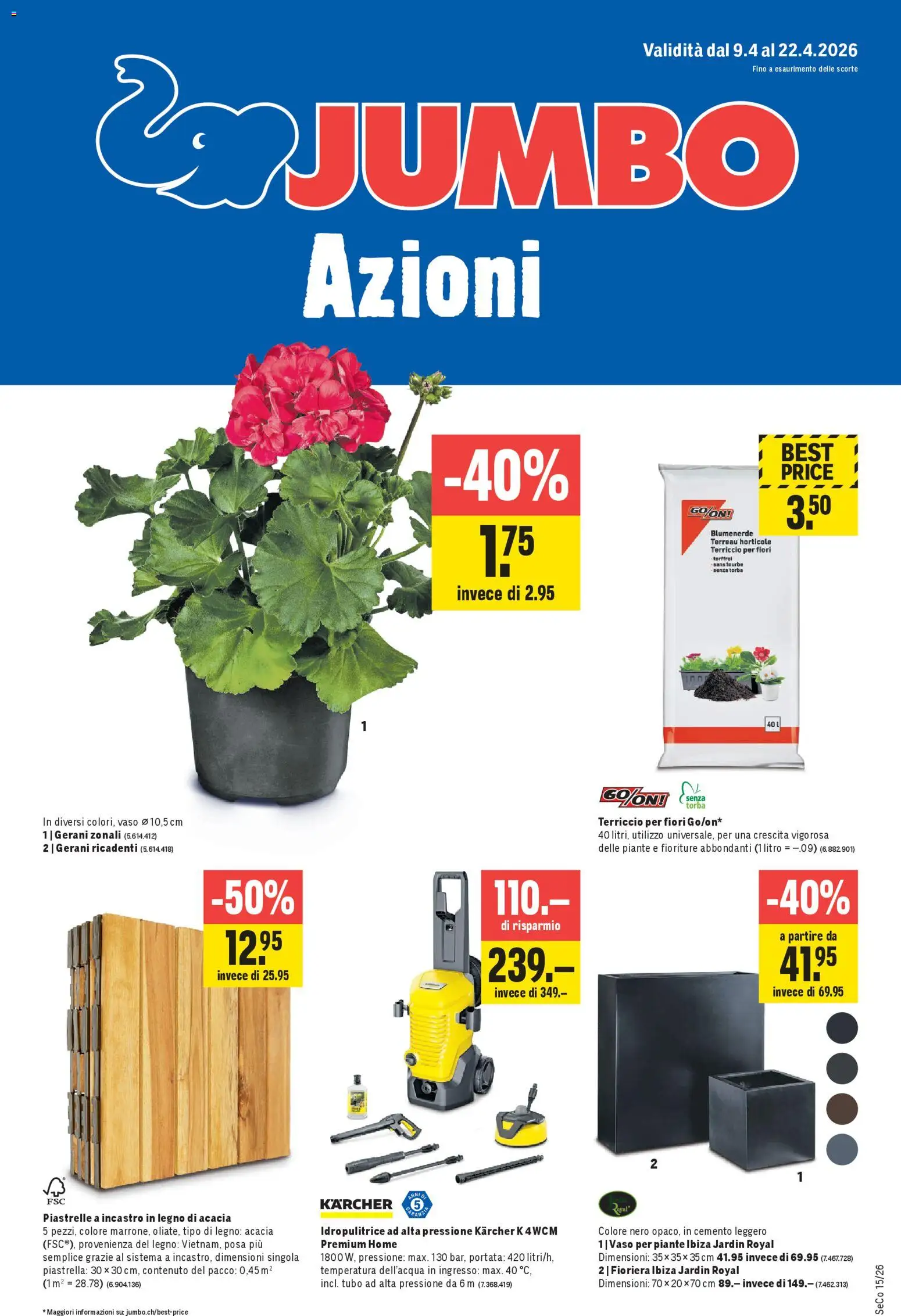 Vorschau des Merkblatts Jumbo aktionen IT vom Shop Jumbo gültig von 09.04.2026 bis 22.04.2026