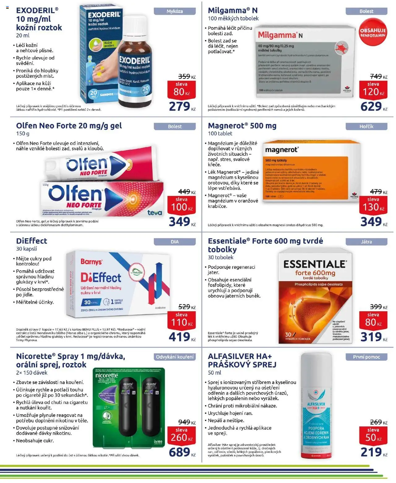  Benu Leták (01.05.2025 - 31.05.2025) - strana 3 - Tablet, Hořčík, Játra, Kapsle