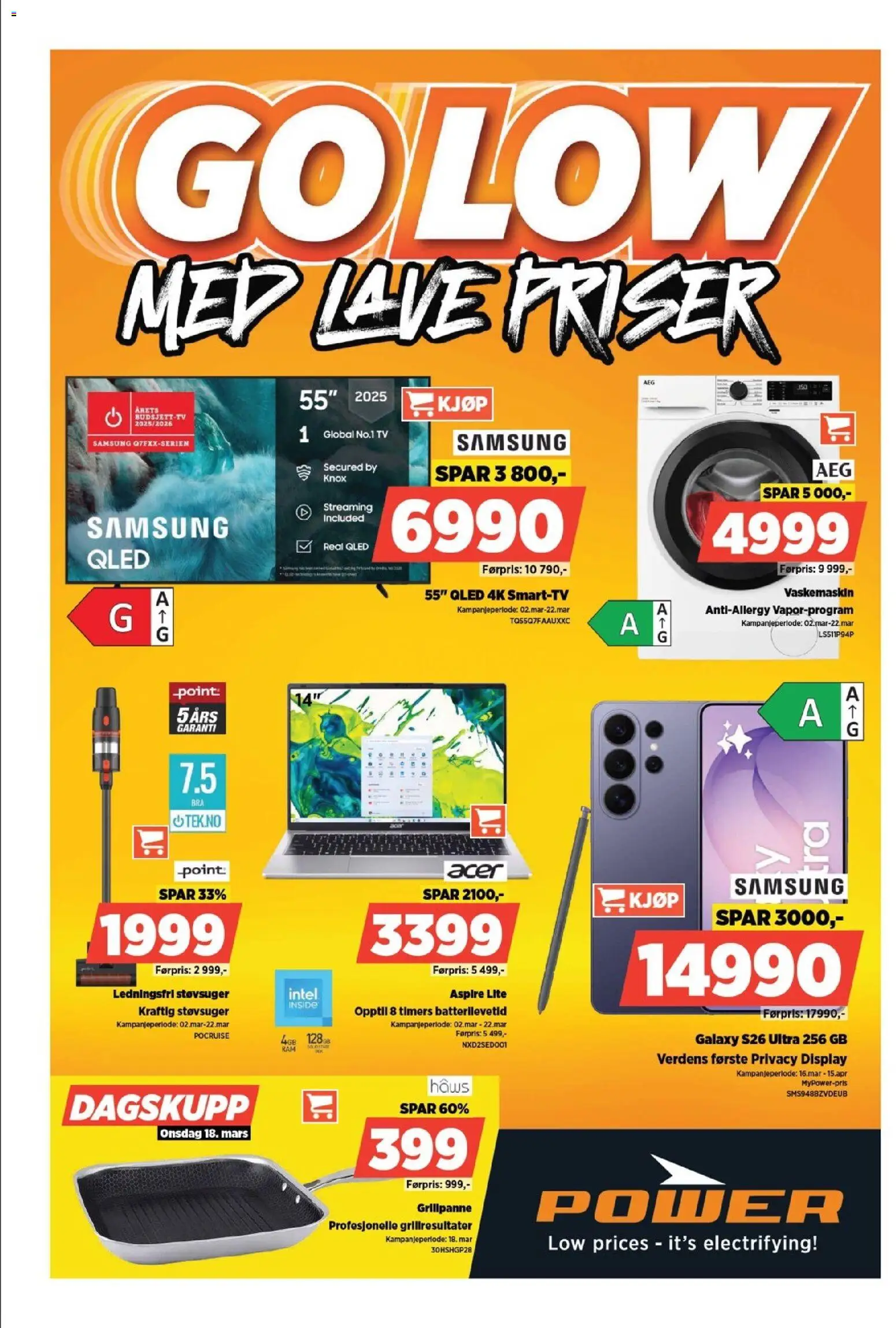 Forhåndsvis Power kundeavis fra butikk Power gyldig fra 16/03/2026
